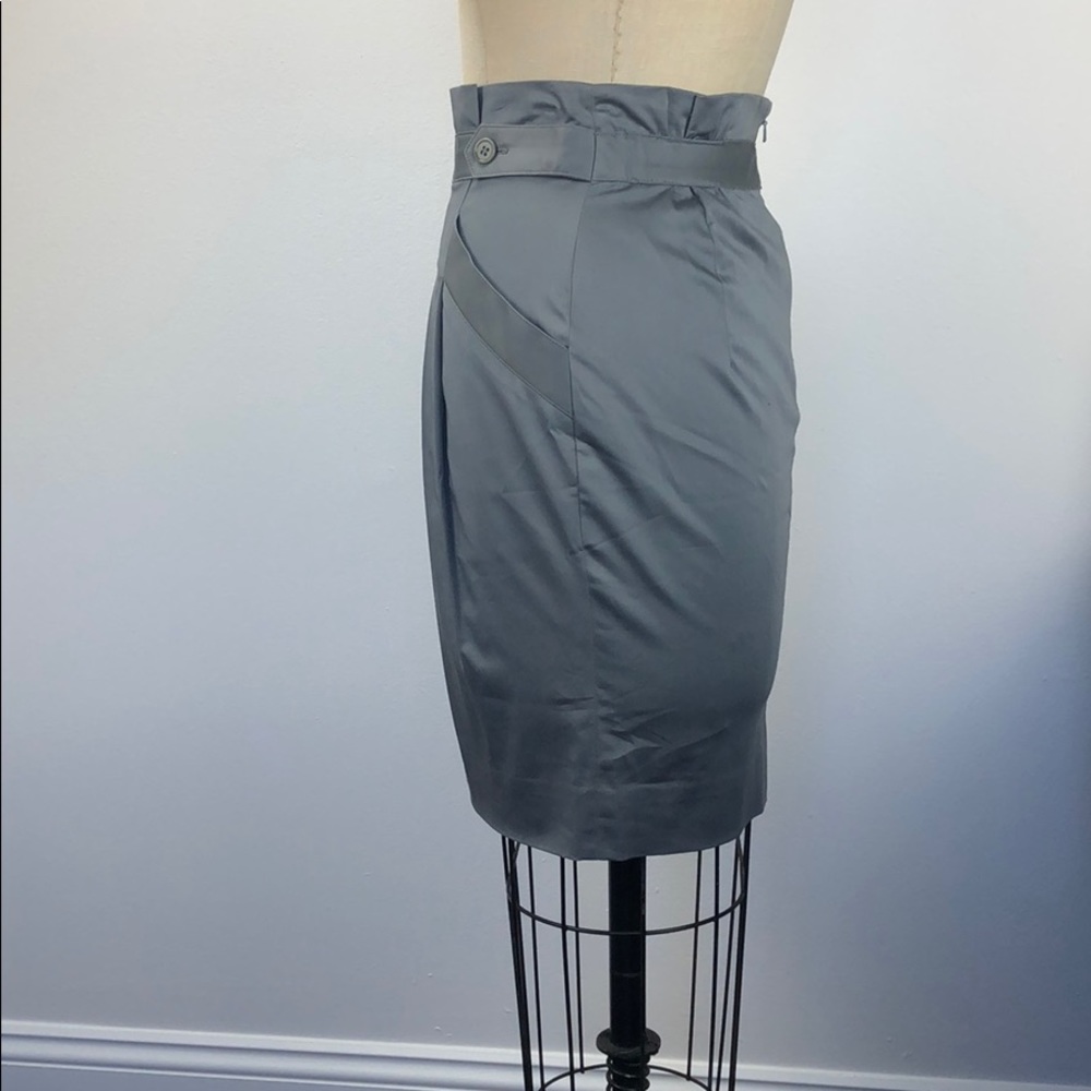 BCBG Maxazria grey pencil skirt - Picture 2 of 6